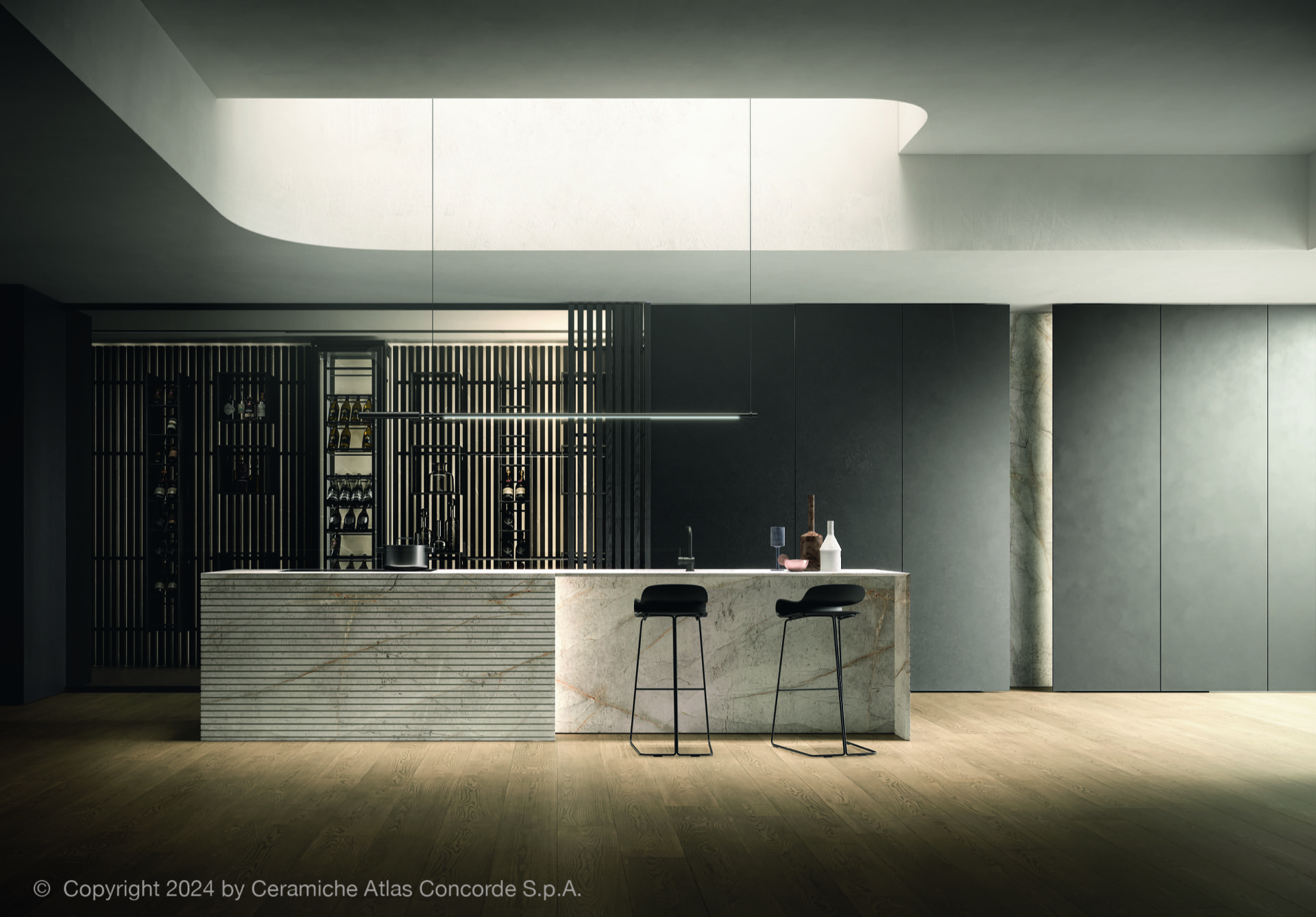 Hochwertige Materialien – Keramik, Stein und Echtholz